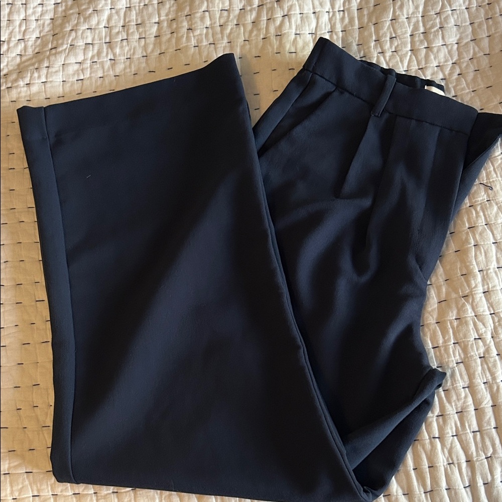 Abercrombie & Fitch Sloane pants navy blue